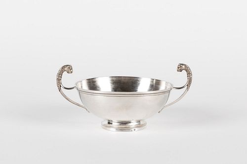 Double-sided silver cup, France, late 18th - early 19th century