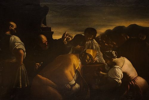 Scuola napoletana, secolo XVII - Beheading of San Gennaro