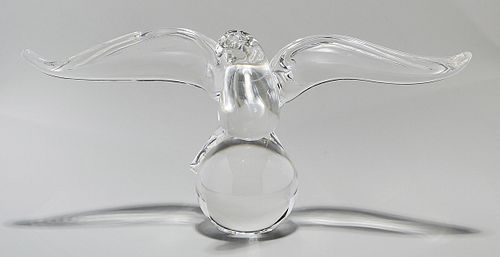 Lloyd Atkins for Steuben, Crystal Sculpture