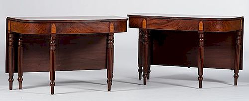 Baltimore Two-Part Banquet Table with Inlay 