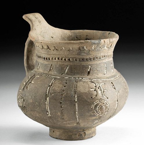 Neolithic Vinca Pottery Jar with TL, Ex Arte Primitivo