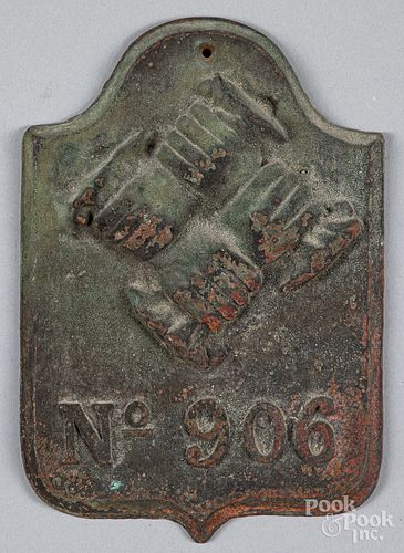 Philadelphia Contributionship bronze firemark