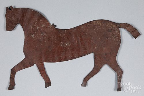 Pennsylvania painted tin horse pattern