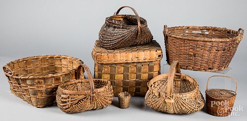 Collection of early baskets.