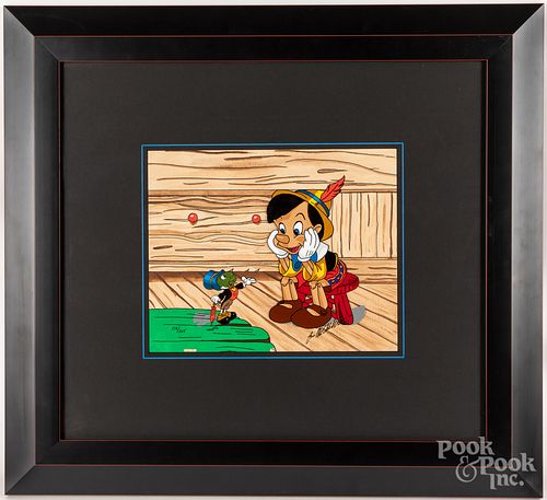 Two Disney animation cels