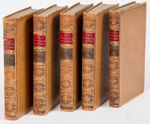 The Works of Mary Wortley Montagu, in five vols