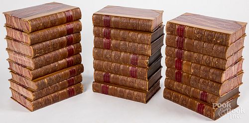 Thackerays Works, twenty two vols, 1869