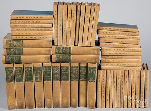 The Yale Shakespeare, 1950's, 40 vols
