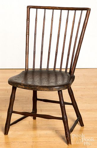 Rodback Windsor chair, ca. 1820.