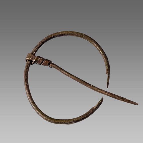 English Bronze Ring Brooch c.13th-16th century AD. 