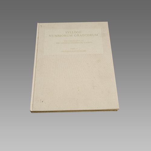 Coin Book, Syloge Nummorum Graecorum The Collection of the American Numismatic Socity.