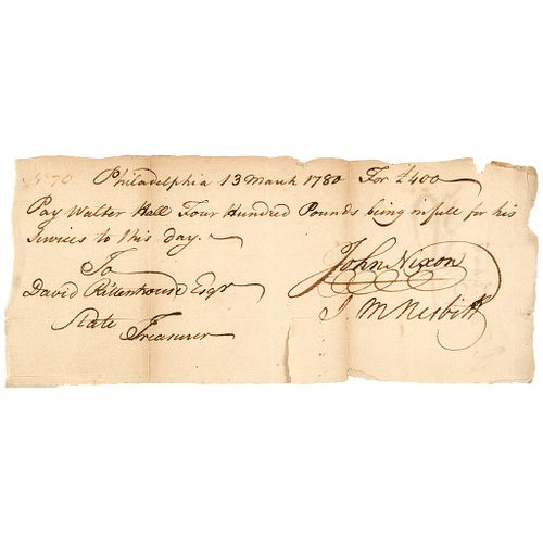 JOHN NIXON Signed First Public Declaration of Independence Reader July 8, 1776!
