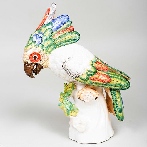 Nymphenburg Model of a Parrot