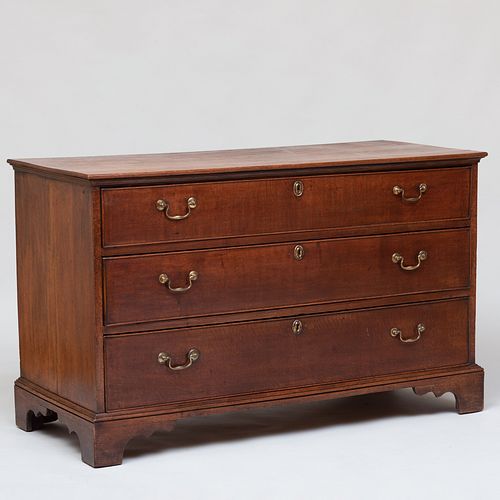 George III Provincial Oak Chest of Drawers