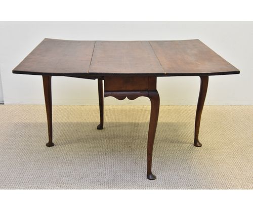 English Queen Anne Drop-leaf Table