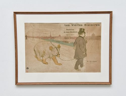 Rare Henri de Toulouse-Lautrec Lithograph