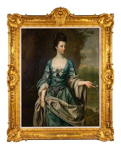 Follower of Thomas Hudson
(British, 1701-1779)
Portrait of Lady Dashwood