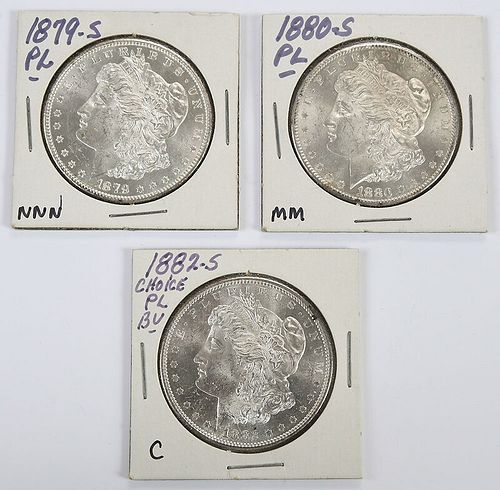 73 Uncirculated Morgan Silver Dollars 