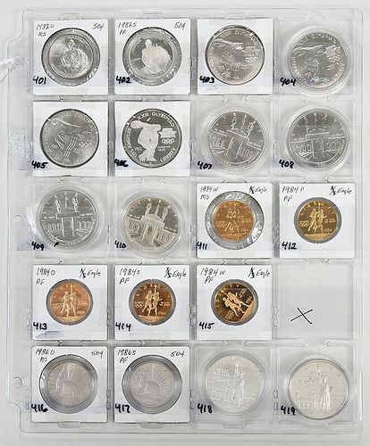 19 Modern Commemorative Coins
