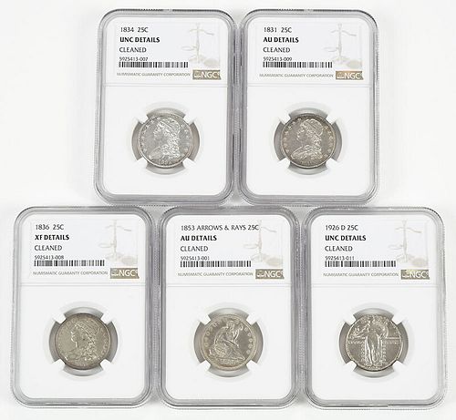 Five U.S. Quarters