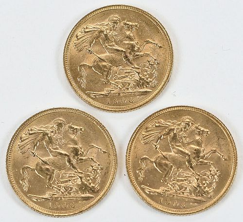 30 British Gold Sovereigns