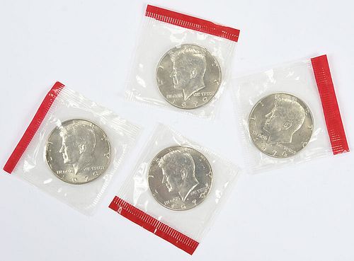 20 1970-D Kennedy Half Dollars