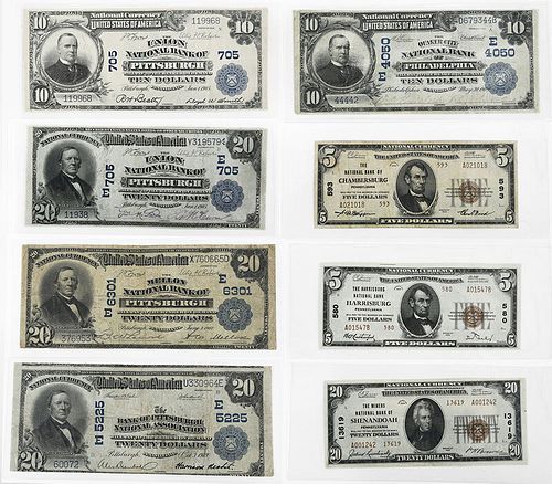 Eight Pennsylvania National Notes 