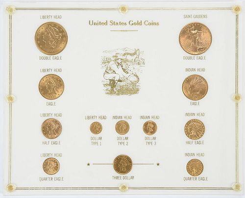 United States Gold Type Set