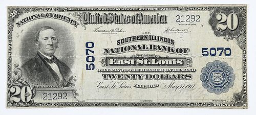 1902 $20 Southern Illinois NB East St. Louis, IL