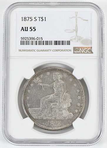 1875-S Trade Dollar 