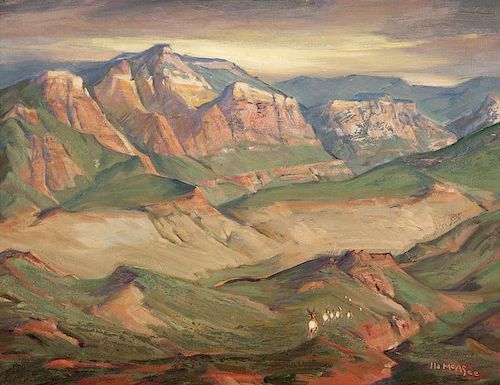 Ila McAfee (1897-1995 Taos, NM)