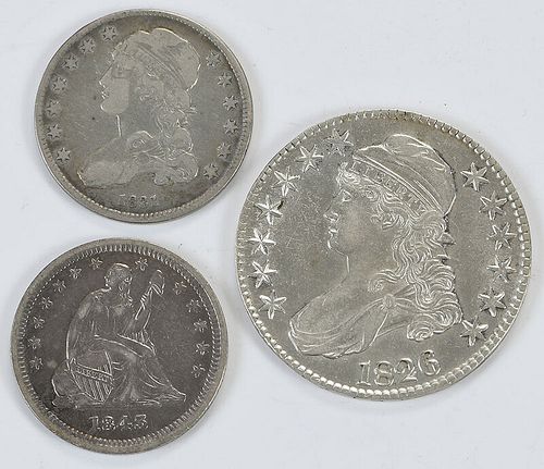 Three Silver Type Coins