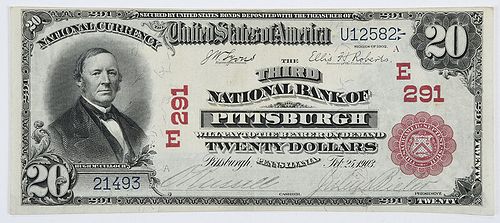 1902 $20 Third NB Pittsburgh, PA