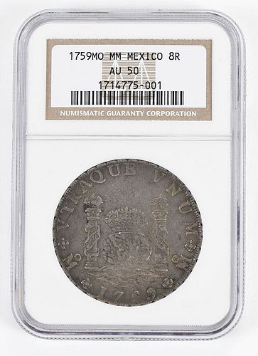 1759 Mexican Eight Reales 