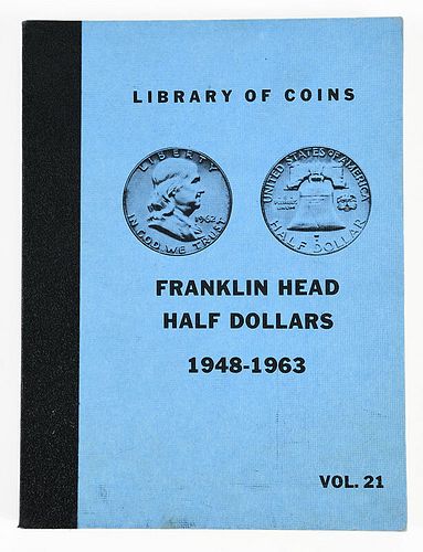 Set of Franklin Half Dollars