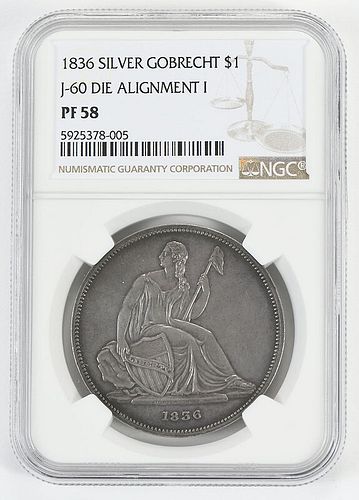 1836 Gobrecht Silver Dollar Pattern