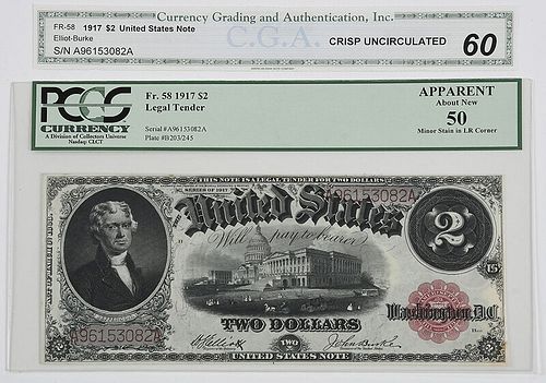 1917 $2 Legal Tender