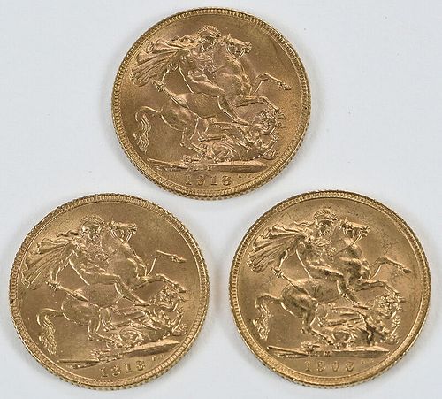 30 British Gold Sovereigns