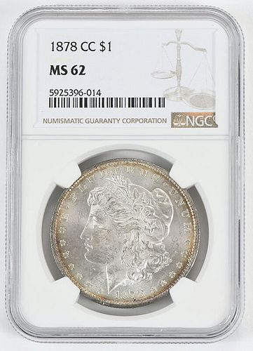 1878-CC Morgan Dollar 