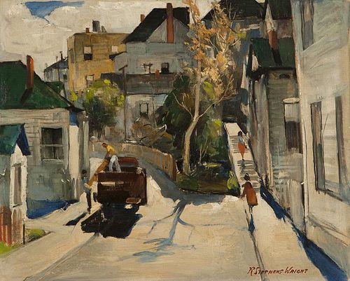 Redmond Stephens Wright (1903-1991 Pasadena, CA)