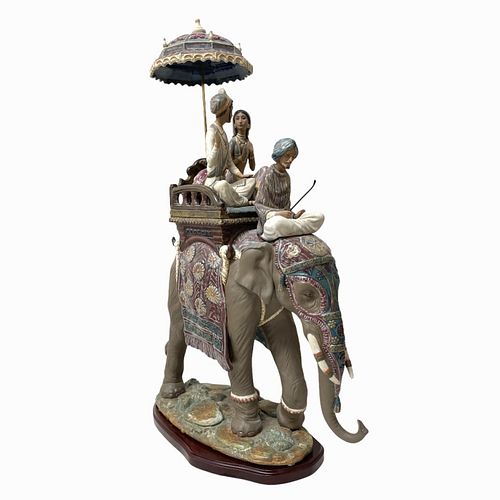 Lladro Porcelain “Road to Mandalay” Sculpture