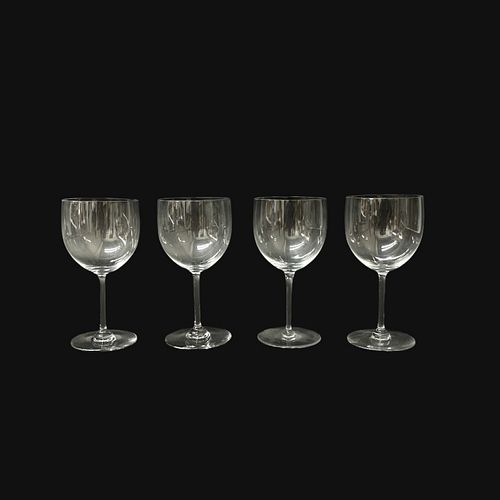 (8) Baccarat Wine Glasses