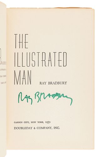 BRADBURY, Ray (1920-2012). The Illustrated Man. Garden City: Doubleday & Company, Inc., 1951.