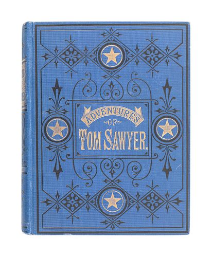 CLEMENS, Samuel ("Mark Twain") (1835-1910).  The Adventures of Tom Sawyer. Hartford, et al: The American Publishing Company, 1876.