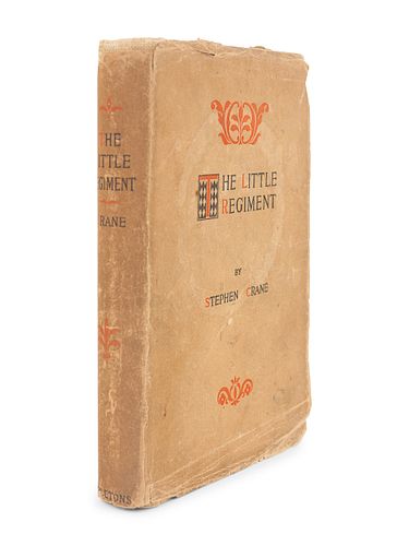 CRANE, Stephen (1871-1900). The Little Regiment and Other Episodes of the American Civil War. New York: D. Appleton and Company, 1896. 