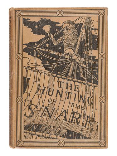 DODGSON, Charles Lutwidge ("Lewis Carroll") (1832-1898). The Hunting of the Snark. London: Macmillan and Co., 1876. 
