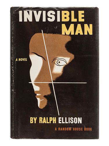 ELLISON, Ralph (1914-1994). Invisible Man. New York: Random House, 1952.