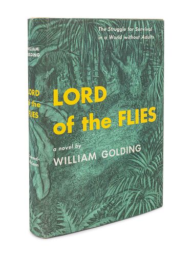 GOLDING, William (1911-1993). Lord of the Flies.  New York: Coward-McCann, Inc., 1955.