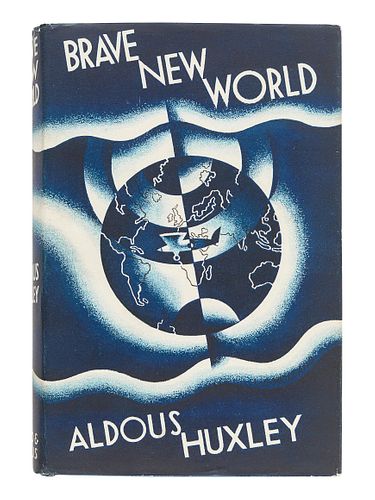 HUXLEY, Aldous (1894-1963). Brave New World. London: Chatto & Windus, 1932.