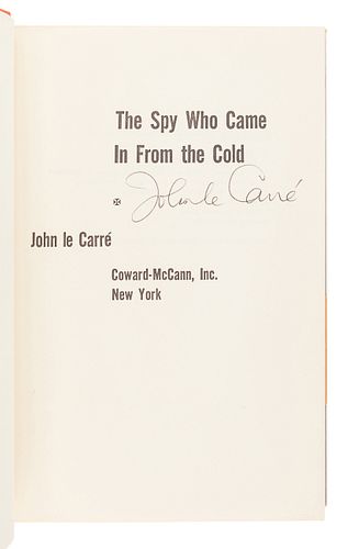 LE CARRE, John (1931-2020). The Spy Who Came In From the Cold. New York: Coward-McCann, Inc., [1964].